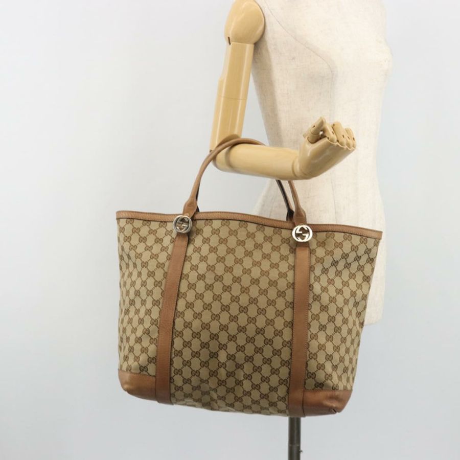 【日本直送】GUCCI GG帆布 Miss GG 手提包 米色 銀色 336756 正品 194896V-21