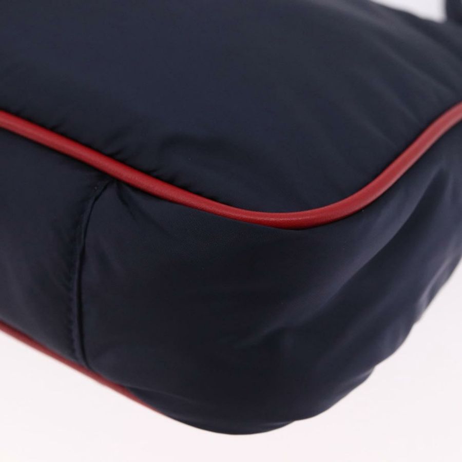 【日本直送】SAINT LAURENT 尼龍海軍藍金色肩包 733294 正品 ka5349M-15