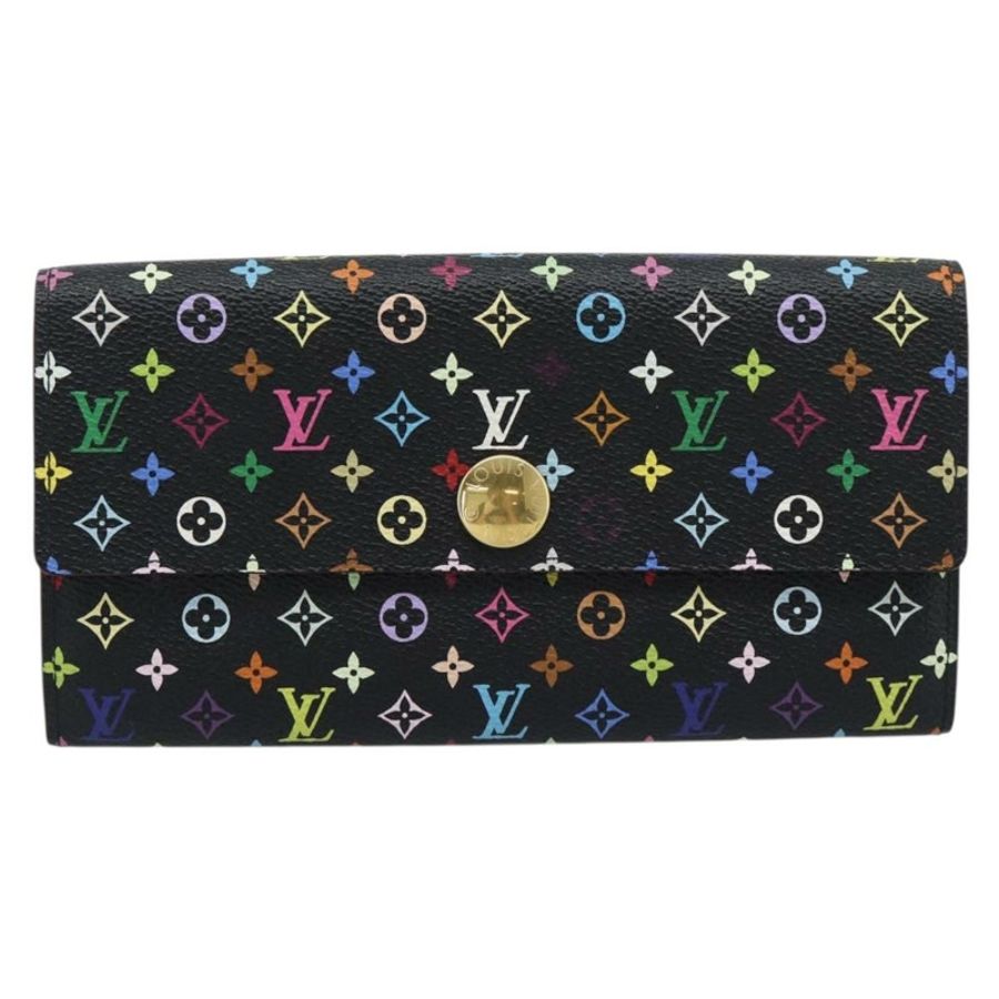 【日本直送】路易威登 Monogram Multicolor 手提包 Sarah 黑色 M60668 正品 BA14625V-12