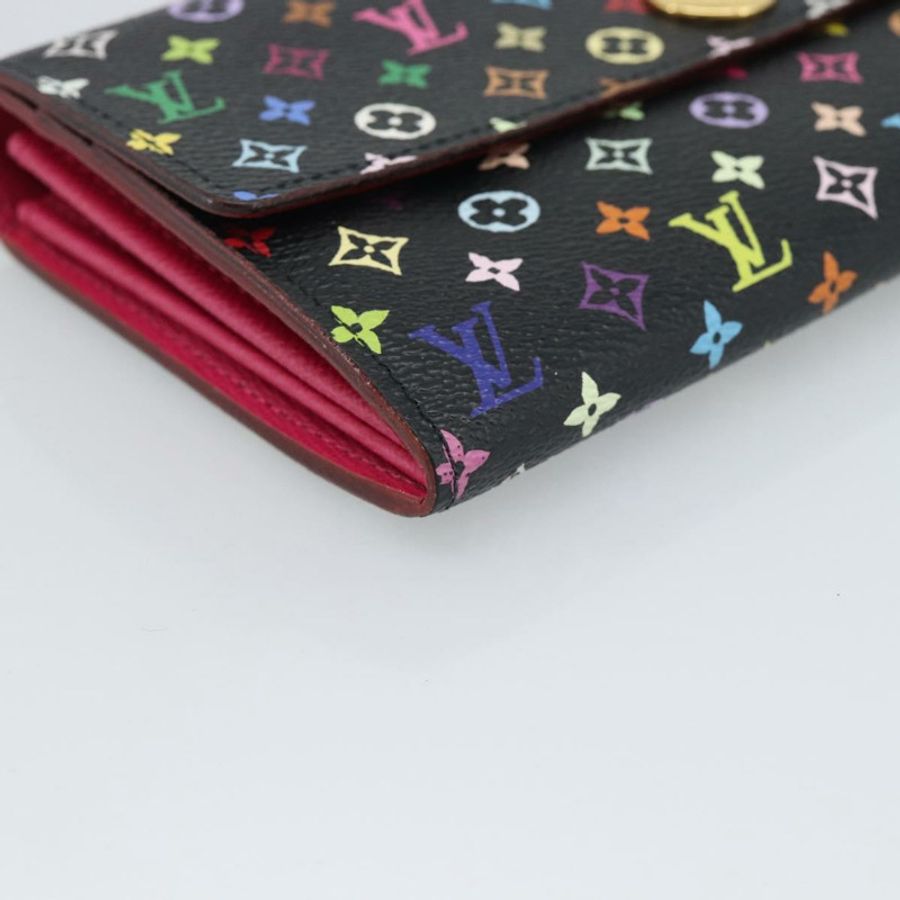 【日本直送】路易威登 Monogram Multicolor 手提包 Sarah 黑色 M60668 正品 BA14625V-13
