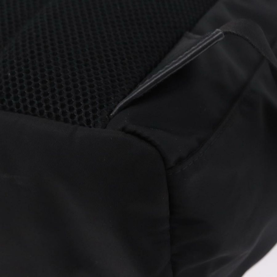 【日本直送】FENDI 尼龍黑銀雙肩包 Auth bs36641V-14