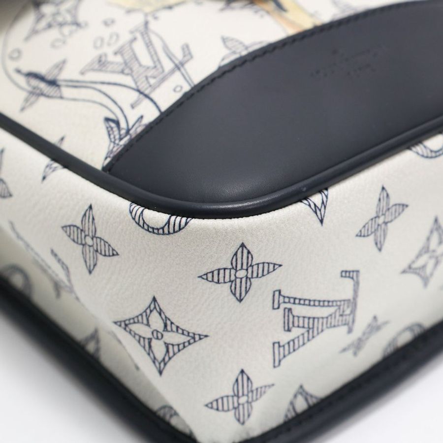 不議價 【全新 未使用品】 LOUIS VUITTON X The Chapman Brothers 長頸鹿郵差包-5