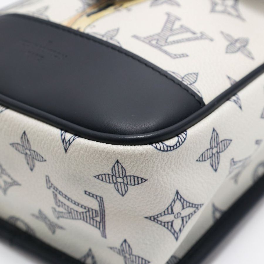 不議價 【全新 未使用品】 LOUIS VUITTON X The Chapman Brothers 長頸鹿郵差包-6