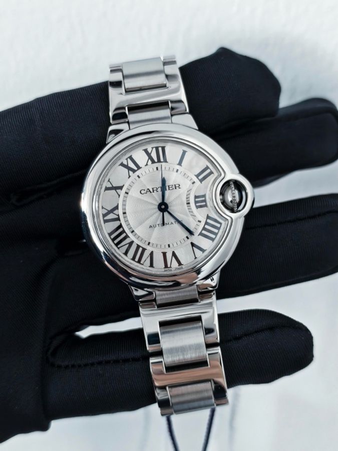 Cartier 卡地亞33藍氣球腕表 WSB0044-0