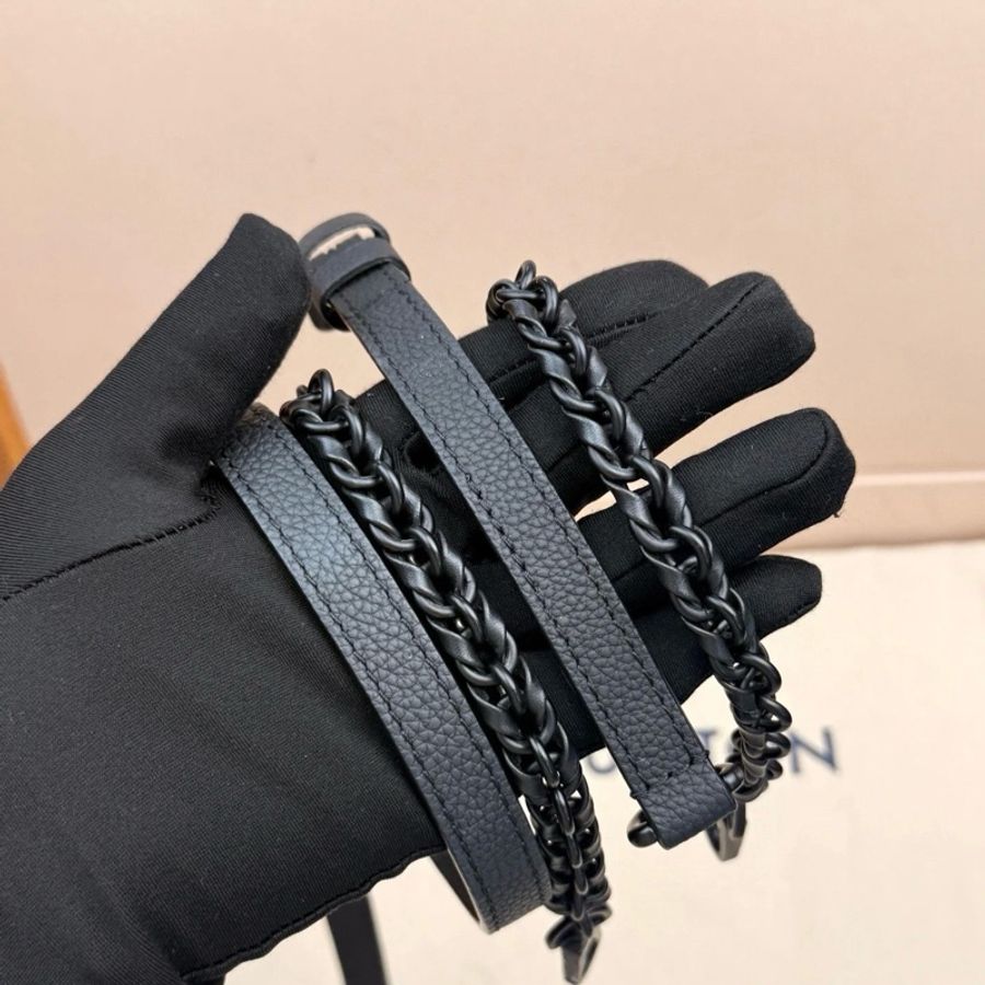 LV路易威登 capucines卡普辛mini 手提包斜挎包 黑武士磨砂黑-7