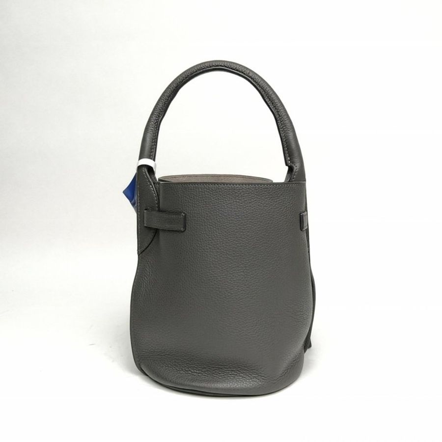 CELINE BigBagBucket水桶包Nano灰色牛皮革肩背包-2
