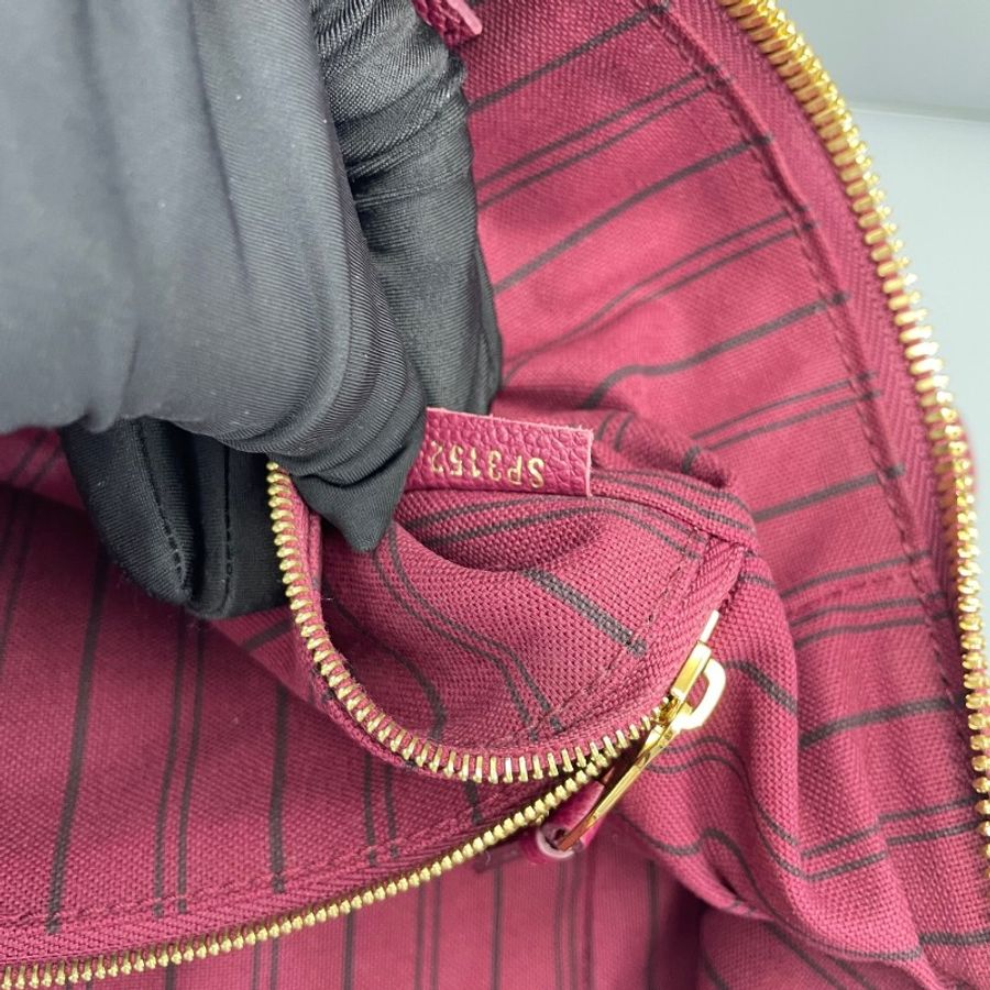 Louis Vuitton 手提托特紫色全皮壓花-3