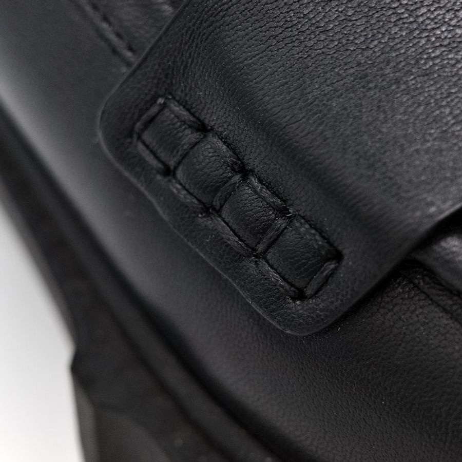 (僅試穿♥️) Coach 蔻馳 黑色 牛皮 霧面 Logo 樂福鞋 24.5cm EU38-15