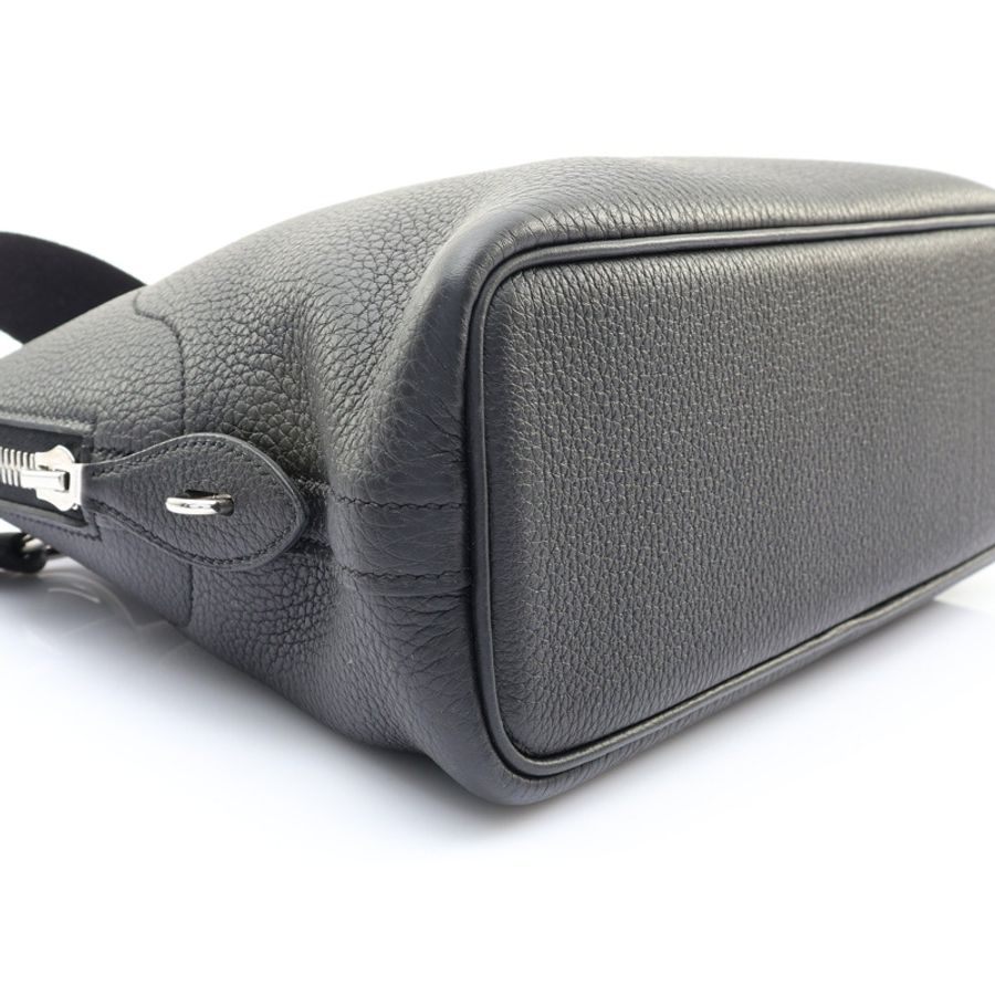 HERMES 愛馬仕 Bolide Messenger 肩背包 黑色 Togo牛皮 銀釦 K刻 H086959CK-9