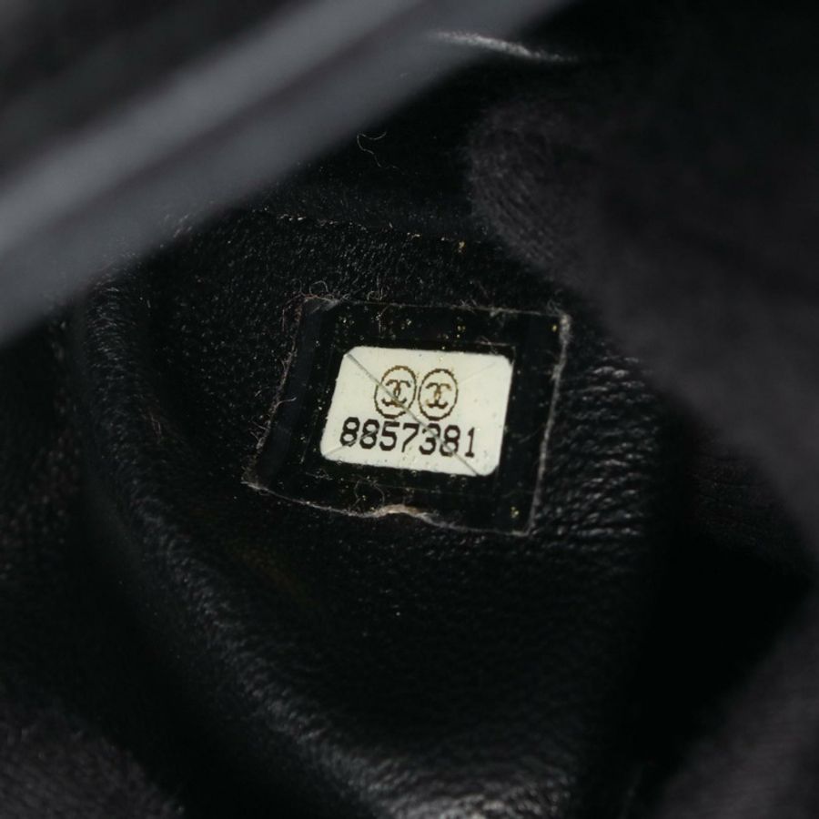 香奈兒 (CHANEL) Medallion 手提包 A01804 小牛皮 黑色 二手 女士 SHW-4