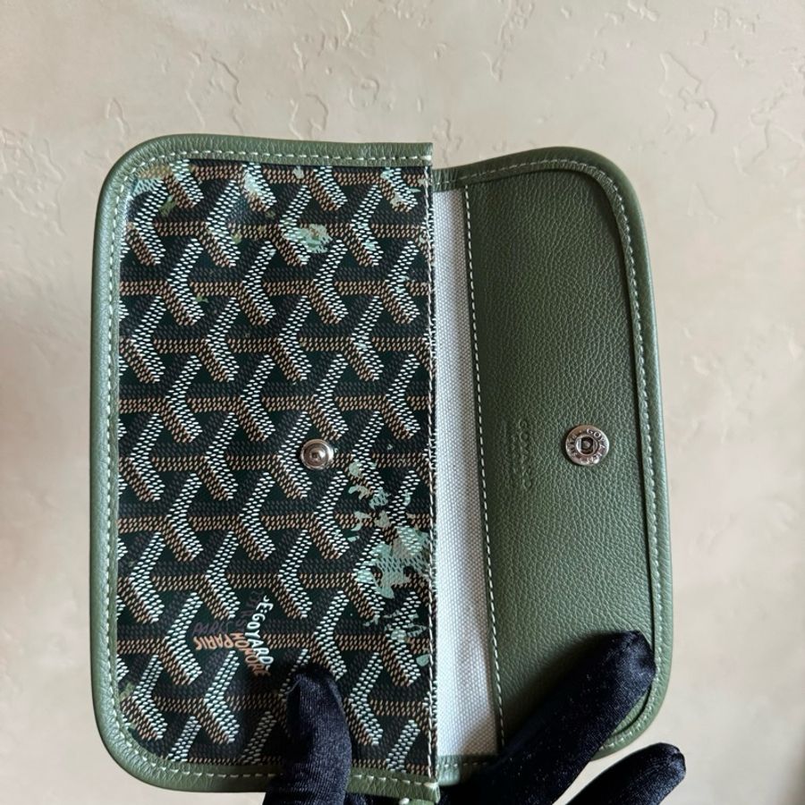 高雅德/Goyard 戈雅 Saint Louis tote 托特包子母包手提包購物袋 綠色 170週年限定 森林系列-9