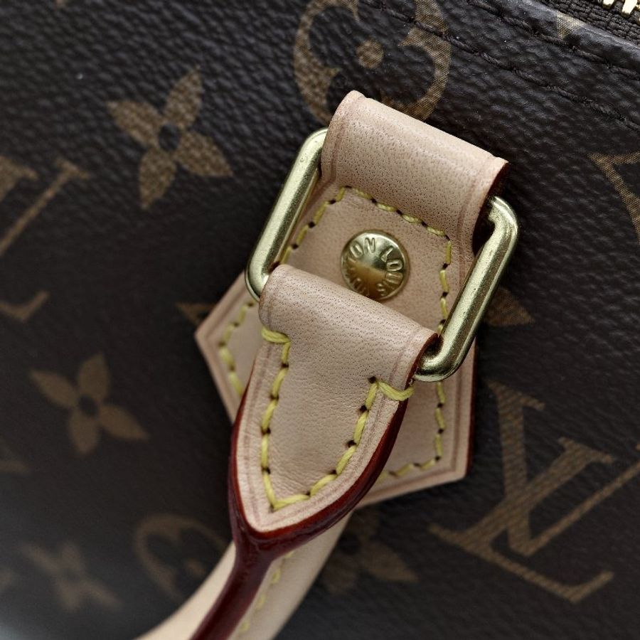 Louis Vuitton 路易威登 Speedy 25 肩帶款 經典花紋 手提包 斜挎包-24