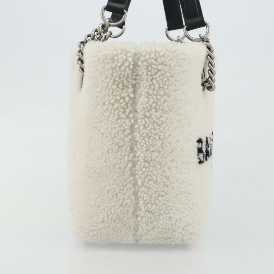【日本直送】BALENCIAGA 免稅店手袋 Bore 白色銀色 759941 正品 195322M-3