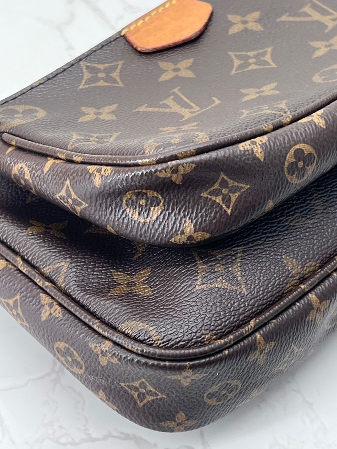香緹國際精品 LV 老花五合一 粉肩帶 1195-6