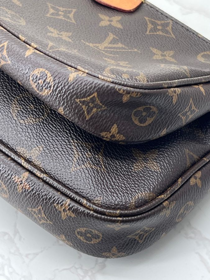 香緹國際精品 LV 老花五合一 粉肩帶 1195-7
