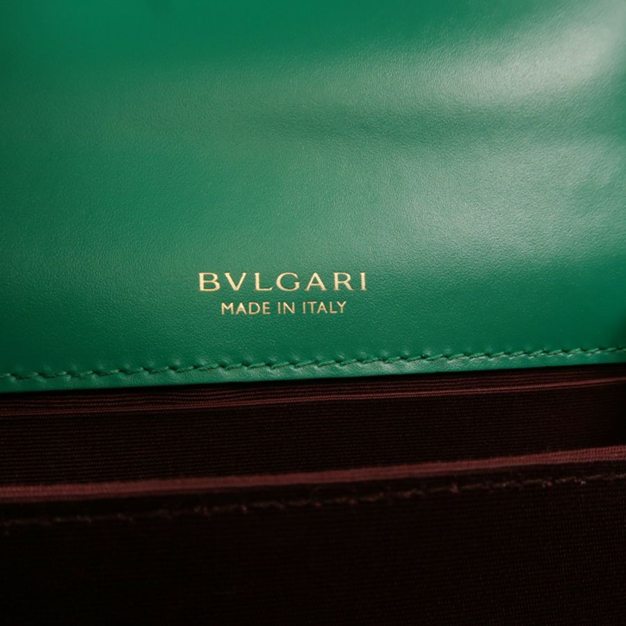BVLGARI 牛皮皮革Serpenti Forever Mini手挽肩背兩用袋-5
