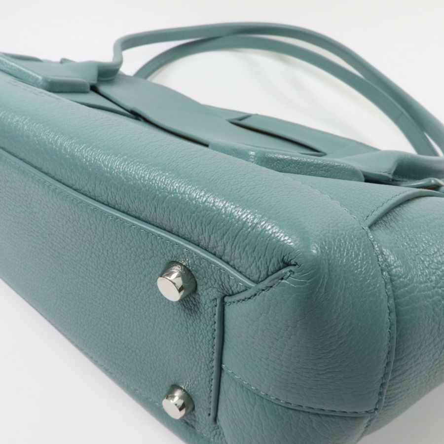 BOTTEGA VENETA 牛皮皮革Arco Bag手挽袋-11