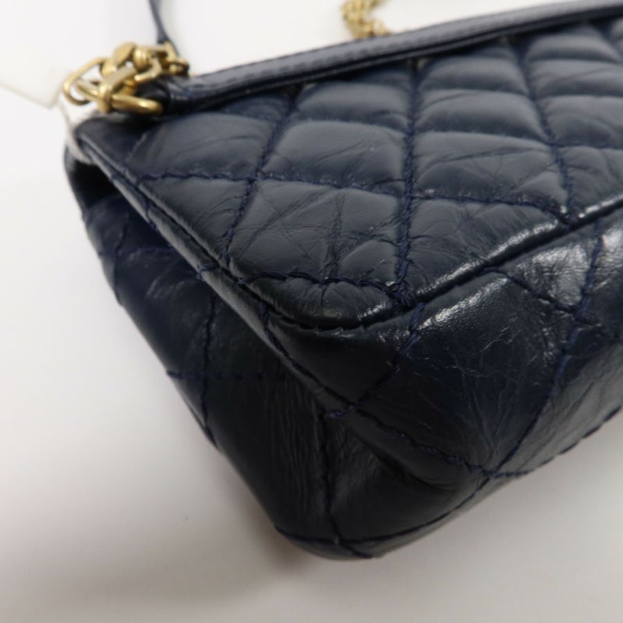 CHANEL 牛皮皮革2.55 Reissue Mini Waist Flap Bag腰包-13