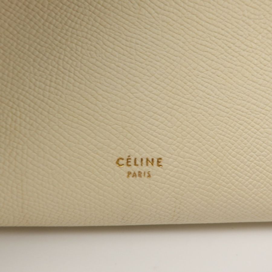 CELINE 牛皮皮革Micro Belt Bag手挽肩背兩用袋-5