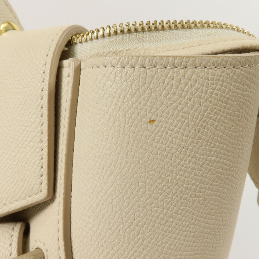 CELINE 牛皮皮革Micro Belt Bag手挽肩背兩用袋-16