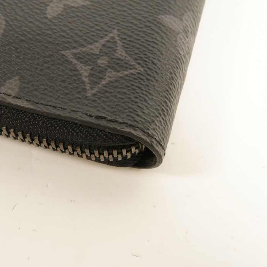 LOUIS VUITTON Monogram Eclipse Zippy Wallet Vertical長錢包-6