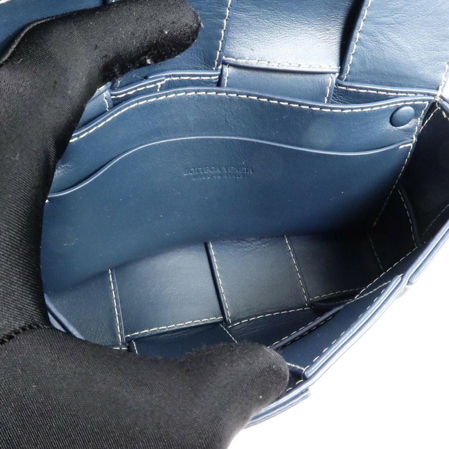 BOTTEGA VENETA 牛皮皮革Cassette Small肩背袋-4