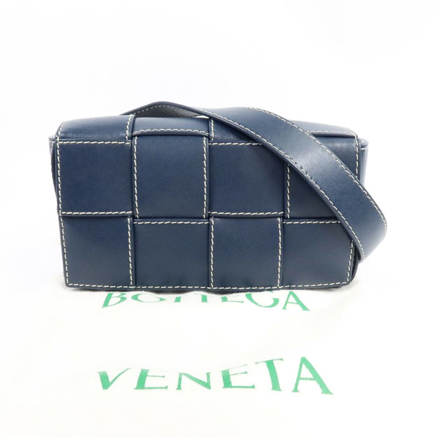 BOTTEGA VENETA 牛皮皮革Cassette Small肩背袋-9