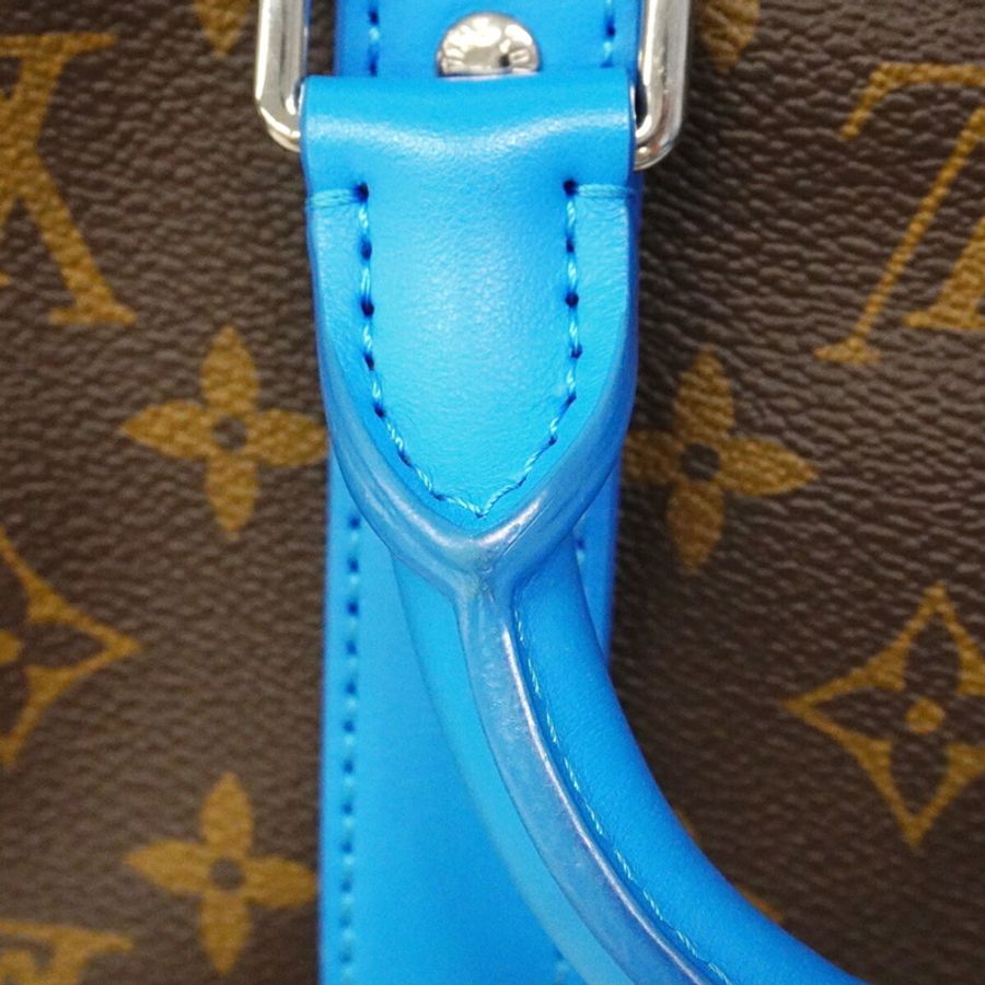 路易威登 Monogram Keepall Bandoulière 25 手提包 M12609 棕色 Gaston Blue 男士兩用包-5