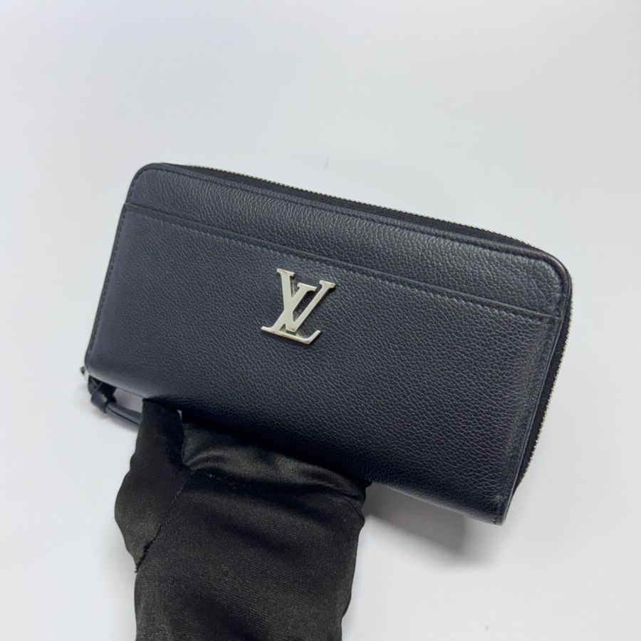 (極新全配🎁) LV Zippy Lockme 高級款牛皮 長夾 專櫃42500-3