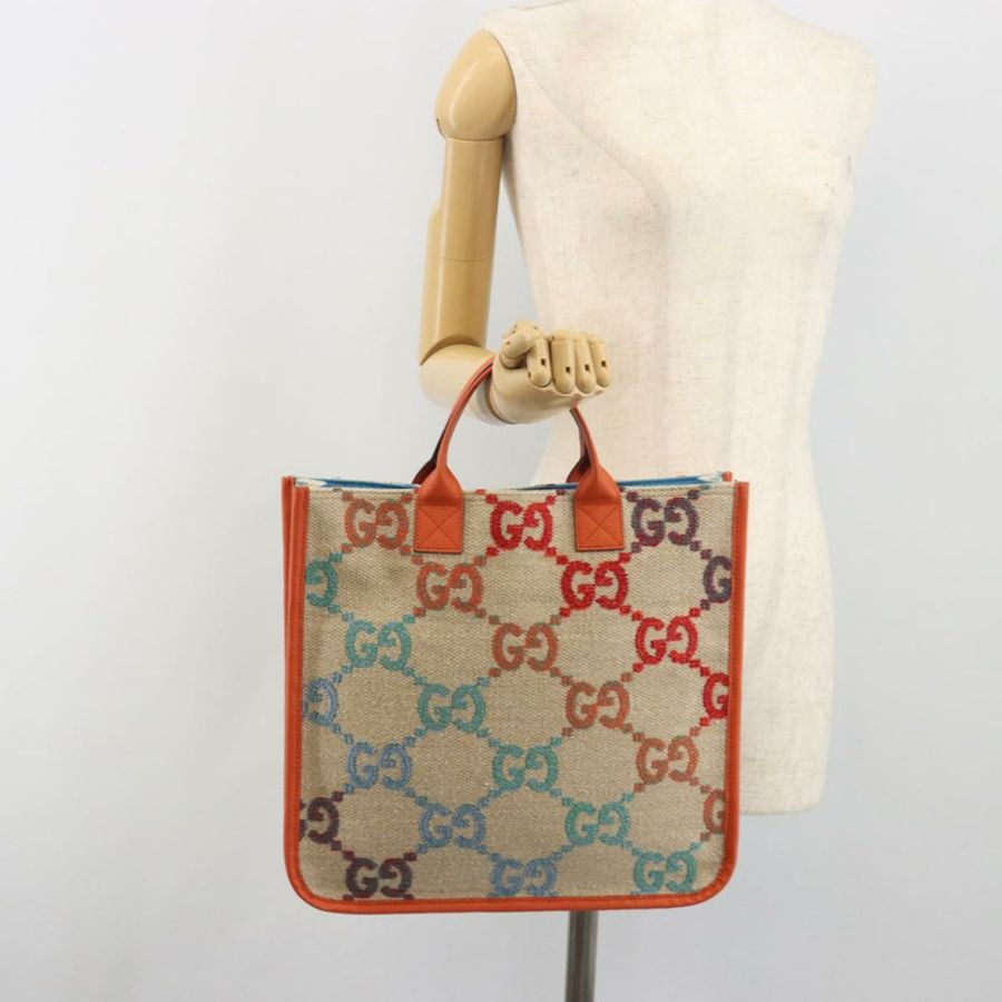 【日本直送】GUCCI 兒童 GG 帆布手提包 米色 550763 正品 195973M-18