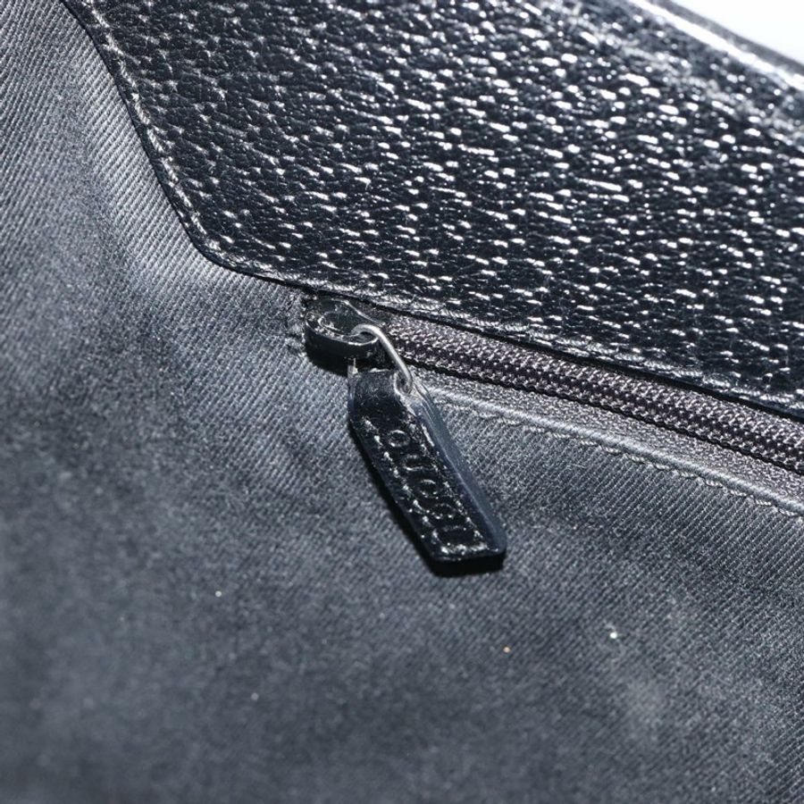 【日本直送】GUCCI GG帆布肩背包 黑色 銀色 113012 正品 195436V-19