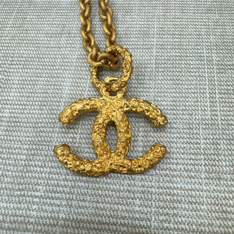 JK國際二手精品✨ Chanel vintage 熔岩項鍊 超稀有🩷珍藏-4