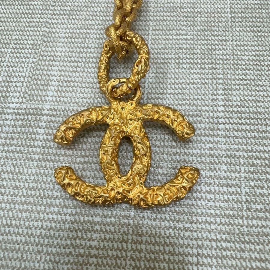 JK國際二手精品✨ Chanel vintage 熔岩項鍊 超稀有🩷珍藏-5