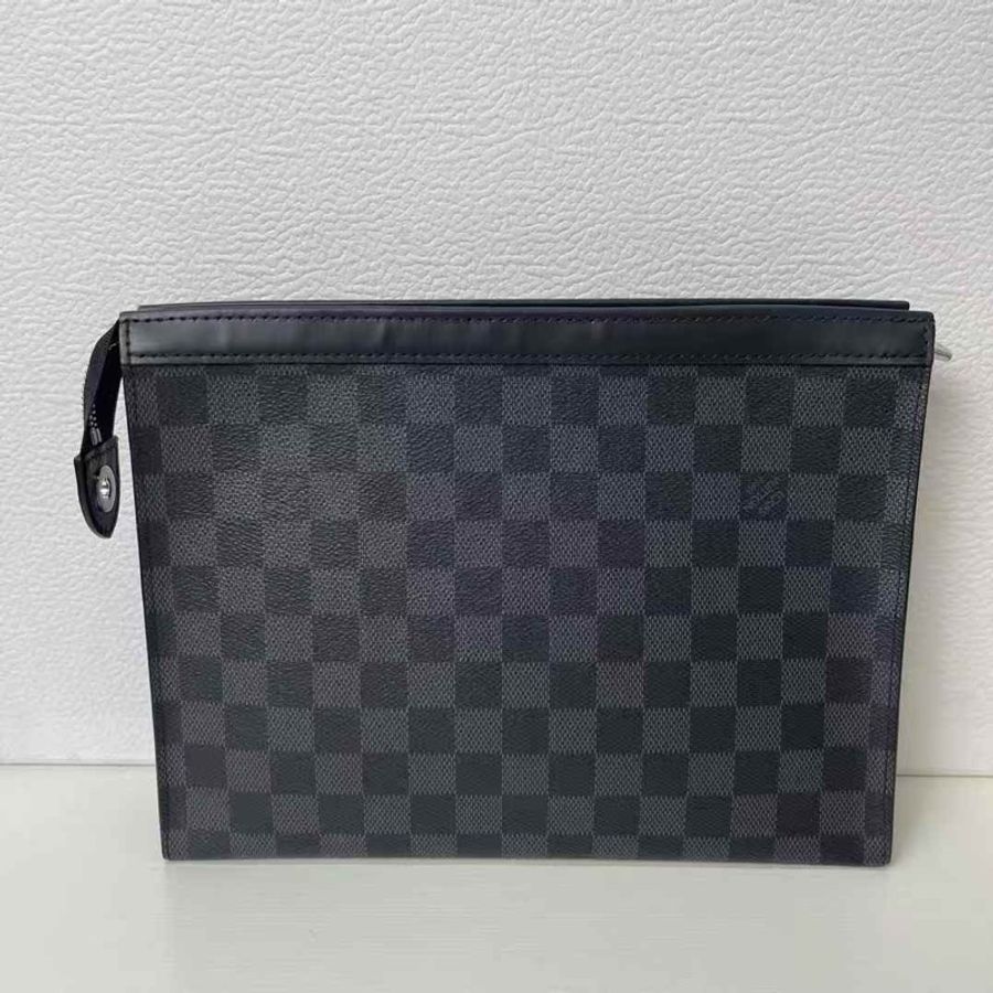 LV 路易威登棋盤格洗漱包 芯片款 尺寸27x20-1