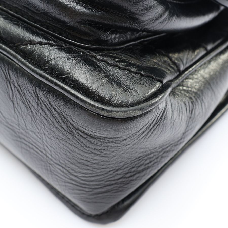 Niki 肩背包 黑色 牛皮【SAINT LAURENT YSL 聖羅蘭】 633185-10
