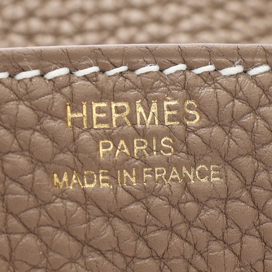 Birkin 25 Togo牛皮 大象灰 柏金包 金釦 K刻手提包【HERMES 愛馬仕】 H041344CC-4