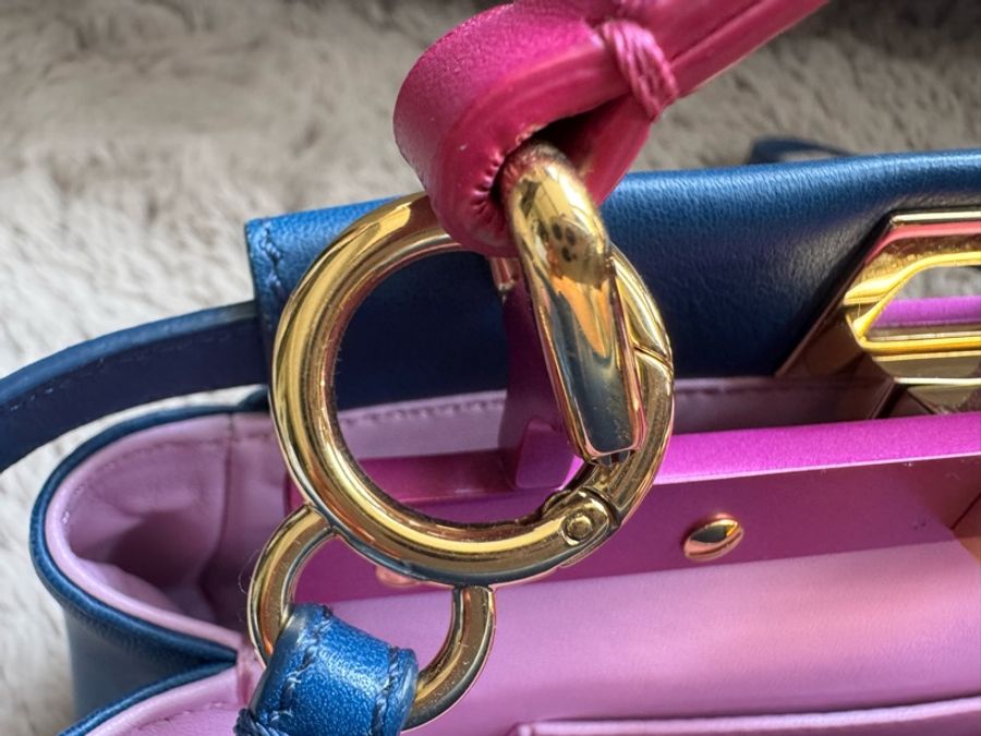 Fendi Peekaboo 特殊拼色 小號-15