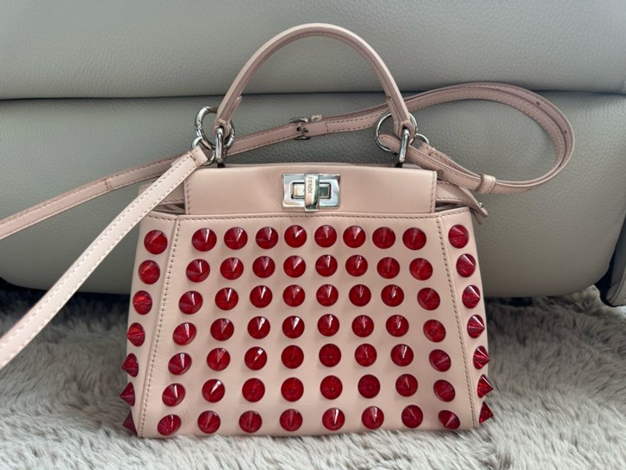 FENDI Peekaboo 特別款 小號-6