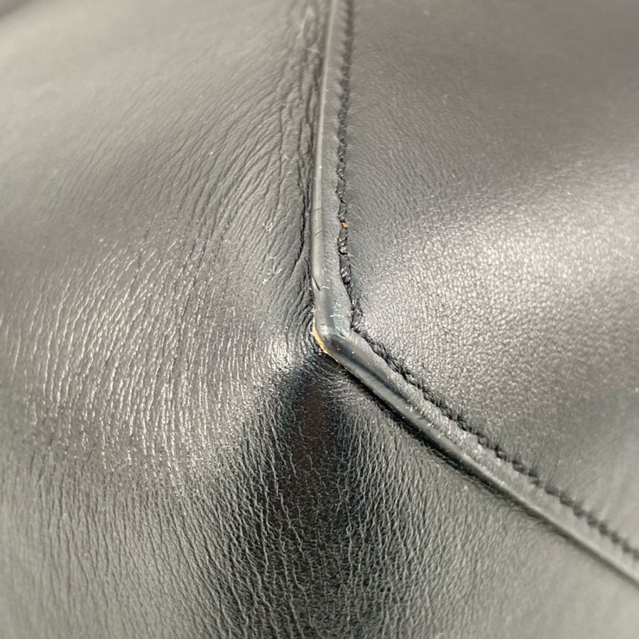 △ LOEWE 羅意威 Brown And Black Calfskin Puzzle Fold Tote Bag 啡色和黑色小牛皮托特袋-267014901-6