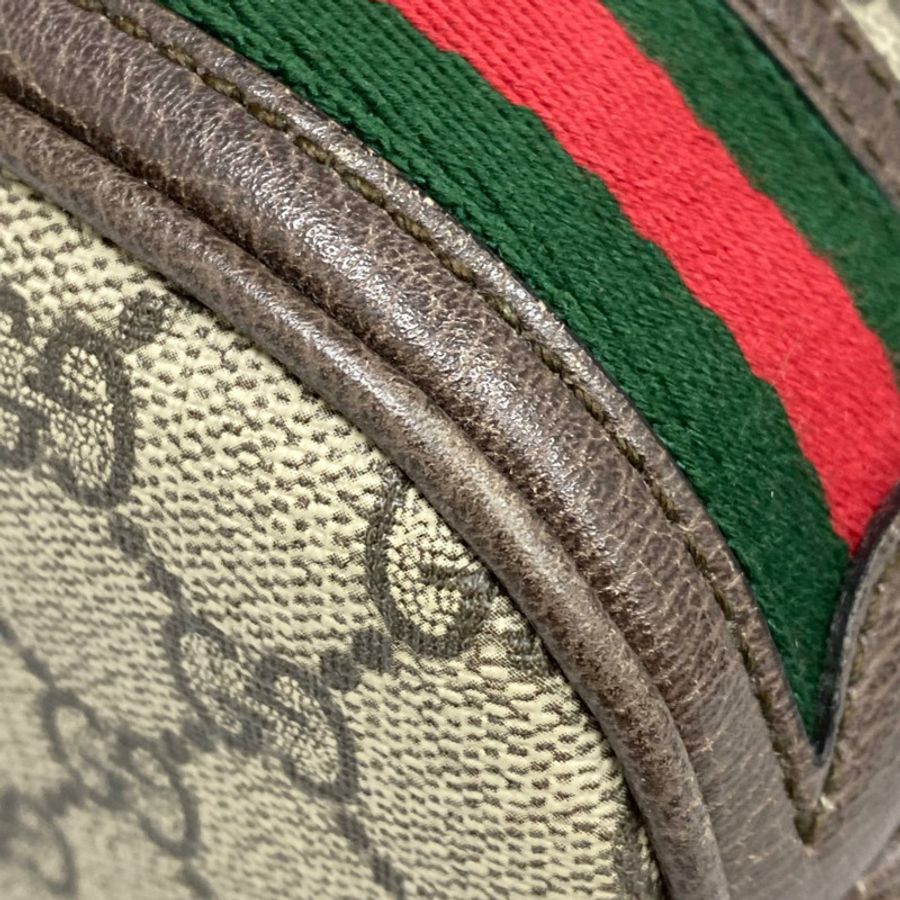 ☆ GUCCI 古馳 Brown Coated Canvas GG Ophidia 2 way bag 啡色塗層帆布GG花紋兩用袋 550621-267015441-7