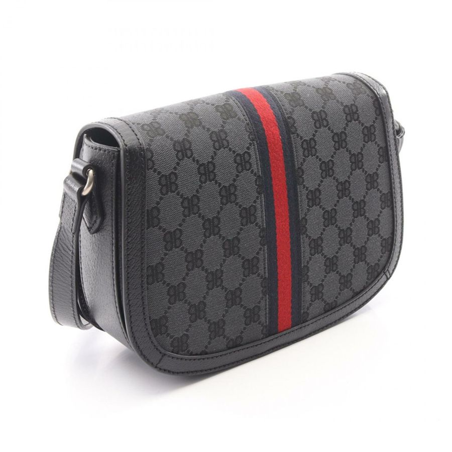 BALENCIAGA GUCCI The Hacker Project 單肩斜背包 680121 帆布皮革-1