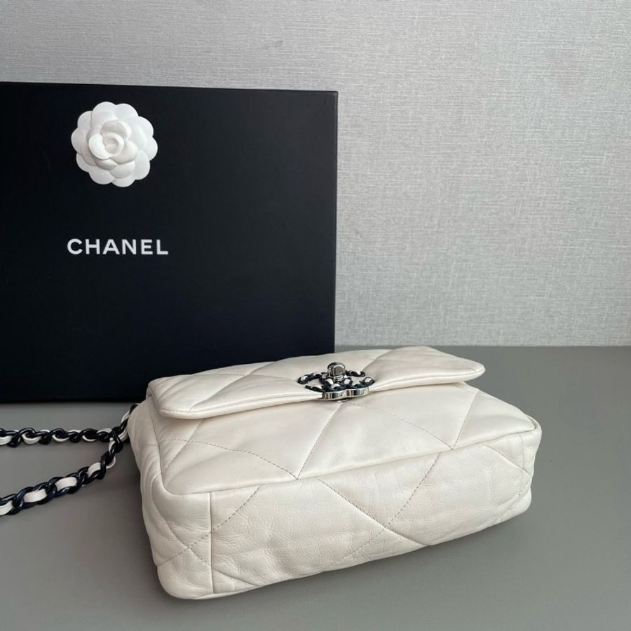 Chanel香奈兒 19bag小號熊貓配色 98新✨️-6