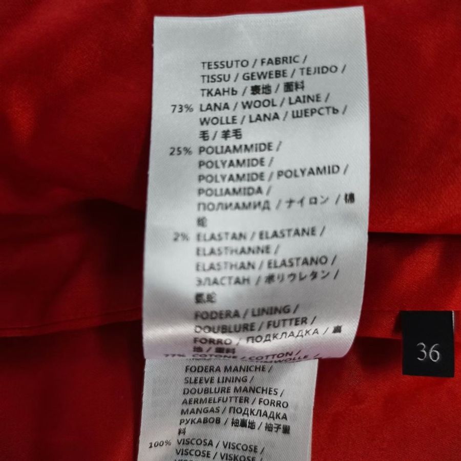 Gucci 豆沙粉色翻領珍珠扣中長風衣外套 學院風-11