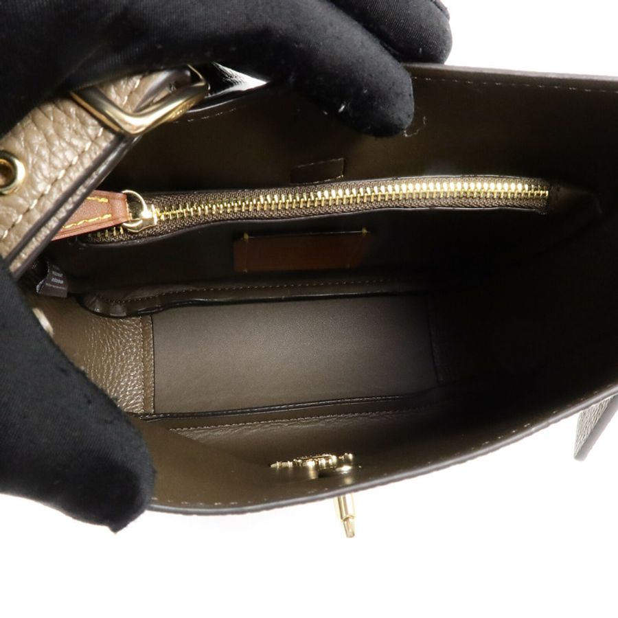 COACH 牛皮皮革Hadley Mini Crossbody Bag肩背袋-4