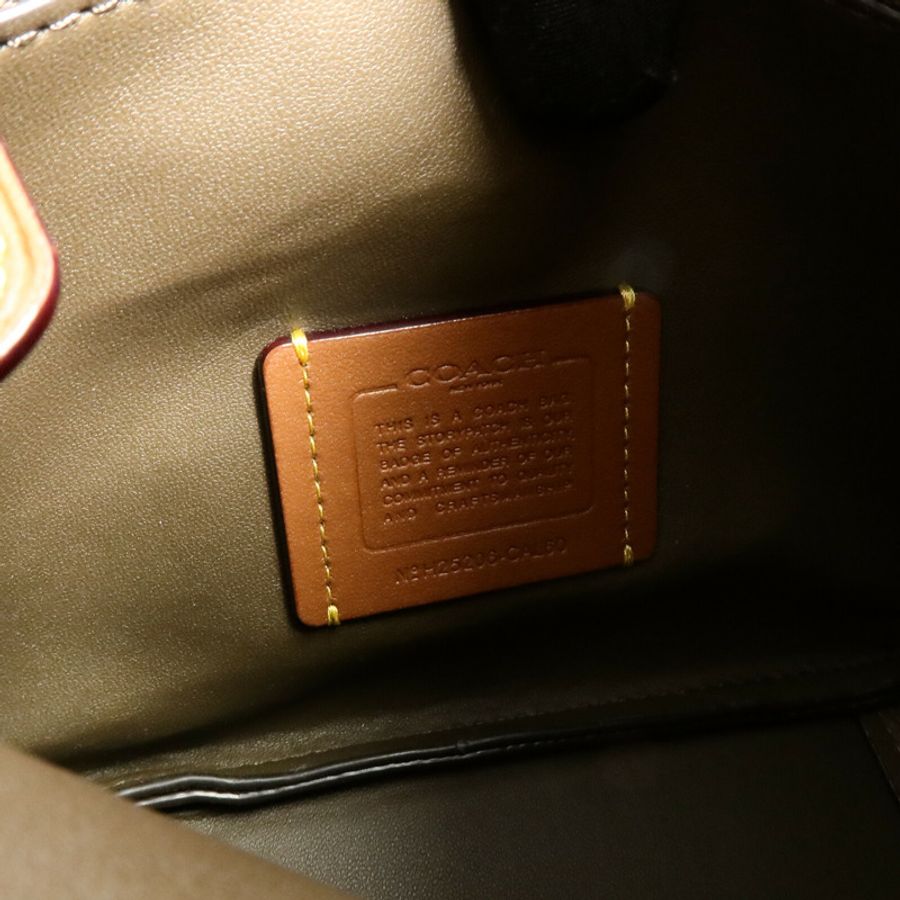 COACH 牛皮皮革Hadley Mini Crossbody Bag肩背袋-5
