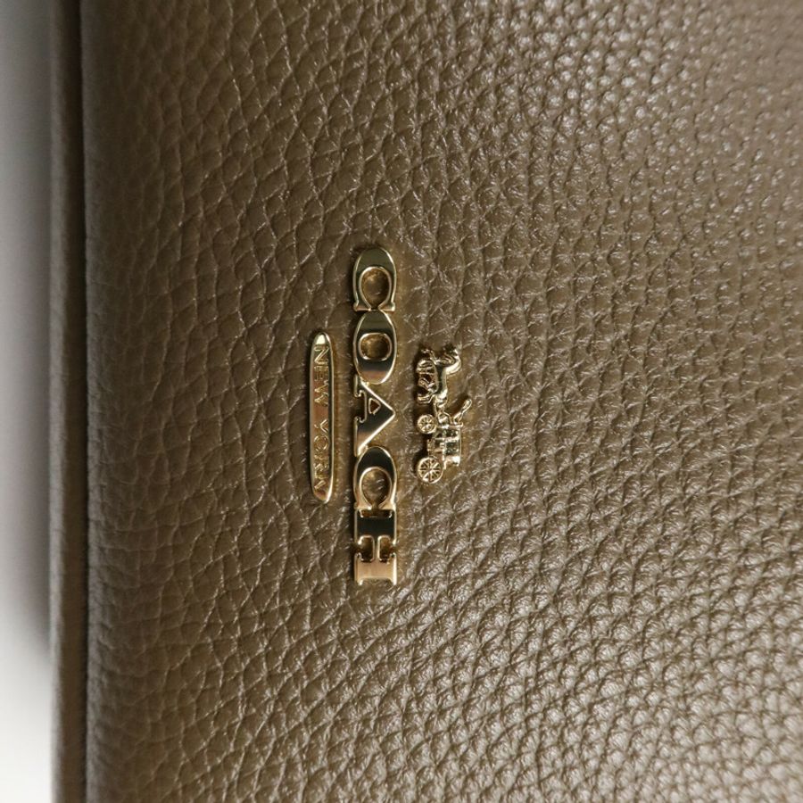 COACH 牛皮皮革Hadley Mini Crossbody Bag肩背袋-7