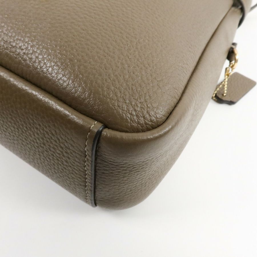 COACH 牛皮皮革Hadley Mini Crossbody Bag肩背袋-9