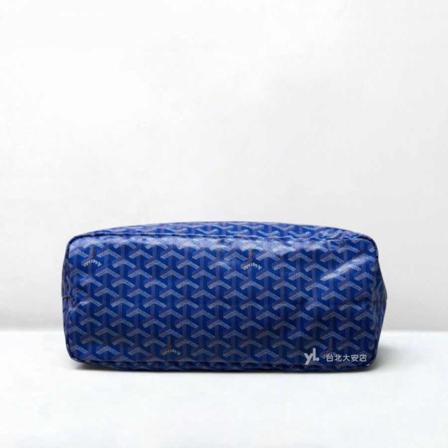 A13468-GOYARD 藍色Saint Louis PM托特包-4