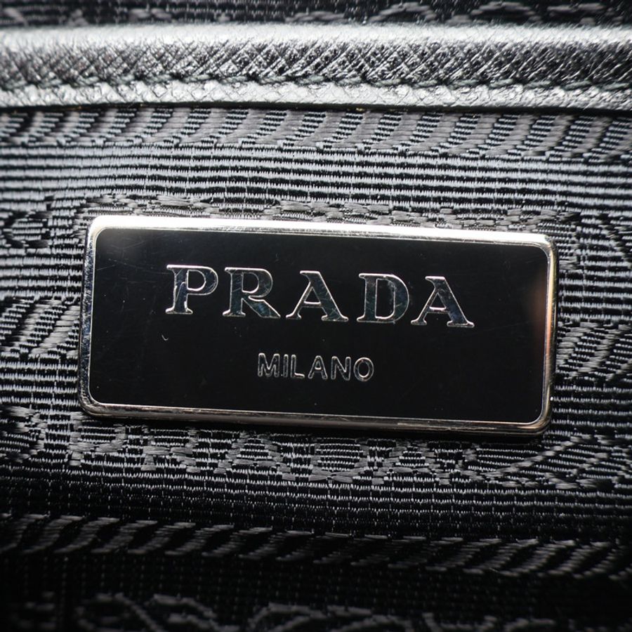 PRADA 普拉達 後背包 黑色 尼龍 1BZ677-3
