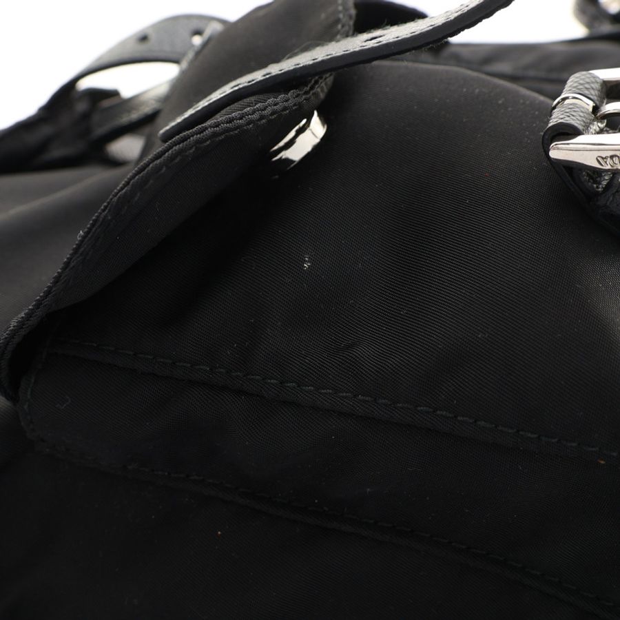 PRADA 普拉達 後背包 黑色 尼龍 1BZ677-8